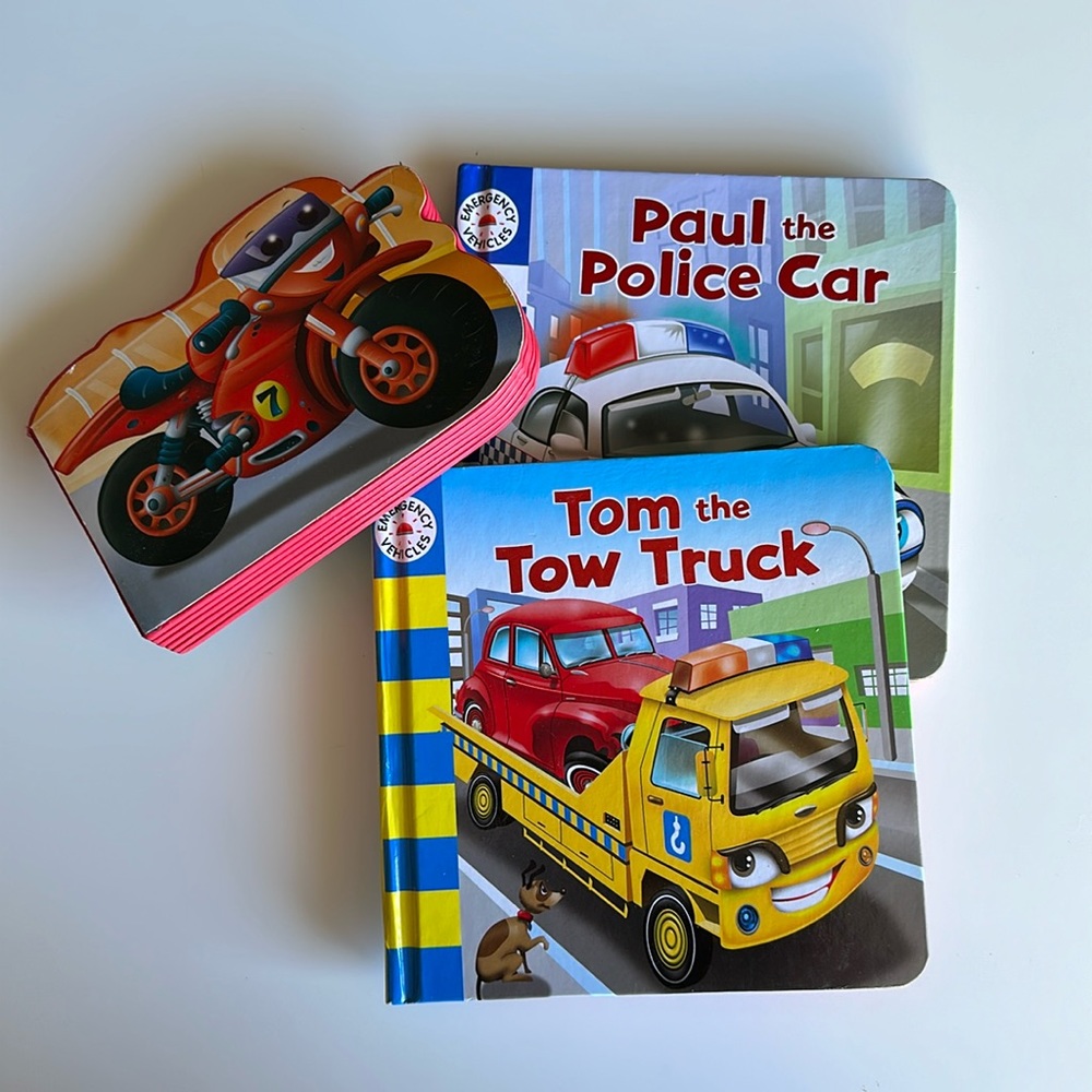 Toddler vehicle books